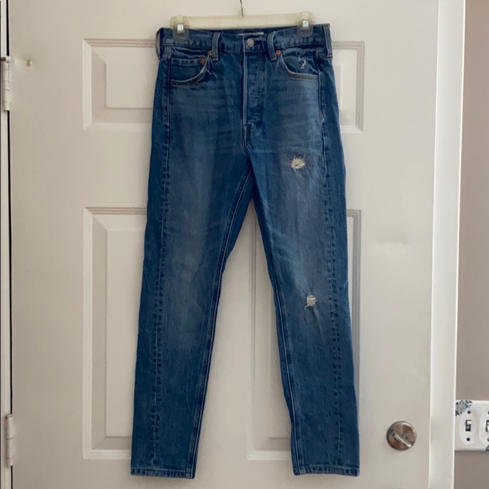 Levi’s Altered 501’ Skinny Jeans